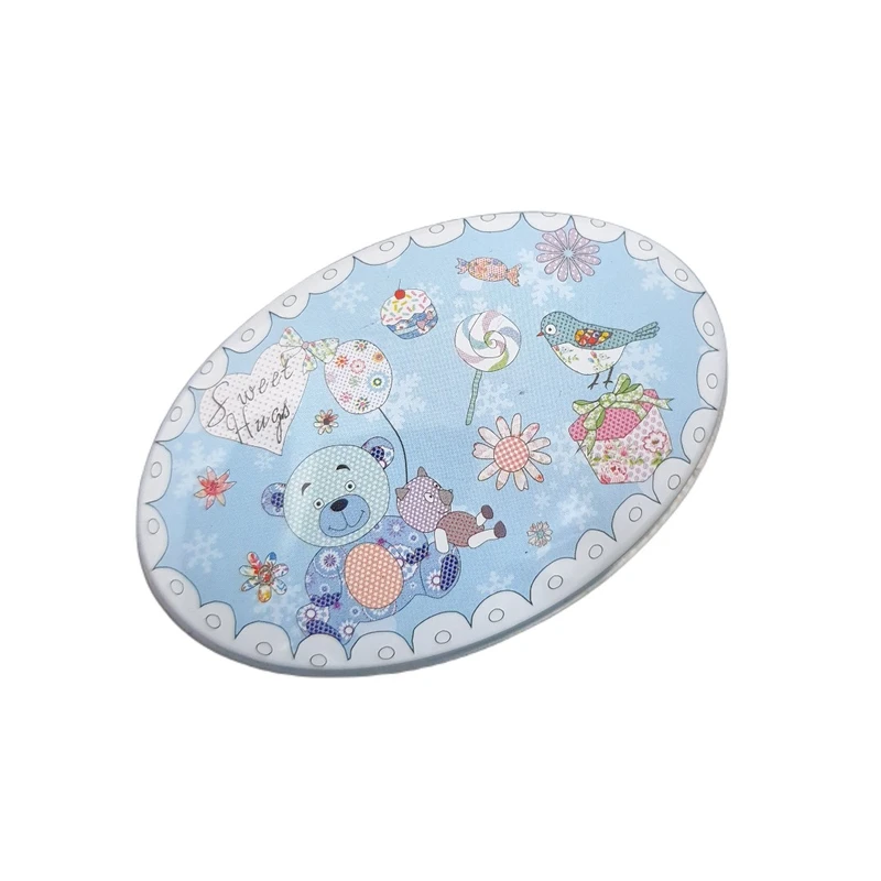 جعبه دکوری مدل قوطی فلزی طرح sweet hugs کد 2