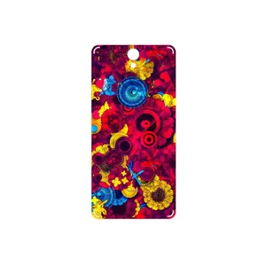 MAHOOT Vector Flower Garden Digital Art Cover Sticker for Lenovo Vibe S1