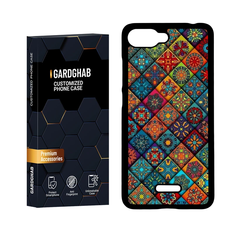 کاور گارد قاب مدل ژله ای هنری مناسب برای گوشی موبایل شیائومی Redmi 6A