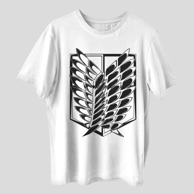 تی شرت آستین کوتاه مردانه مدل هنگ شناسایی اتک ان تایتان کد anm338