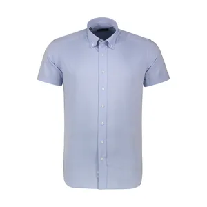 پیراهن آستین کوتاه مردانه کیکی رایکی مدل MBB20169-343