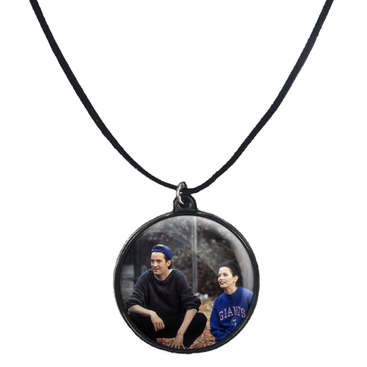 گردنبند پرمانه طرح فرندز کد pmb.18932 مدل دو طرفه