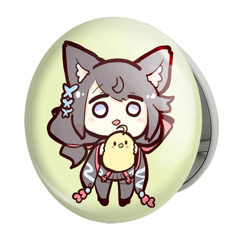 آینه جیبی خندالو طرح بازی آزور لین (Azur Lane) مدل تاشو کد 34254