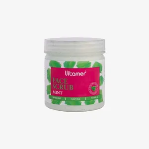Vitamer Mint Face Scrub Cream suitable for all skin types – 400 ml