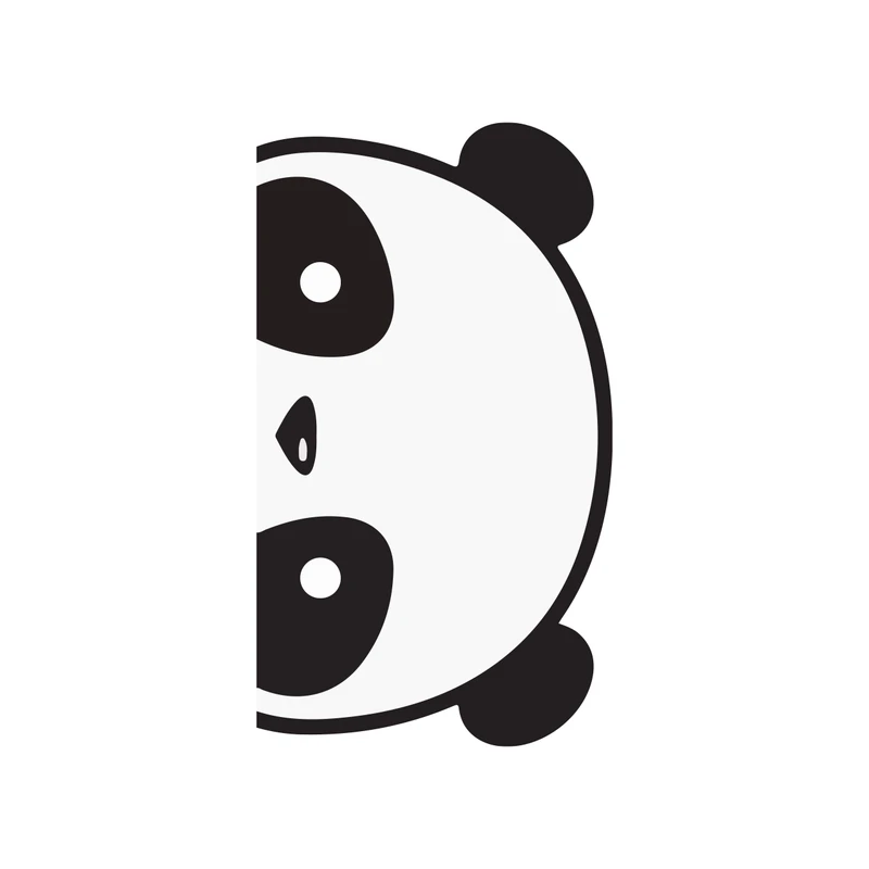 برچسب لپ تاپ پویا مارکت طرح پاندا کد 1534