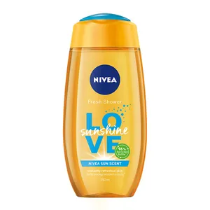 ژل شستشو بدن نیوآ مدل Love Sunshine حجم 250 میلی لیتر