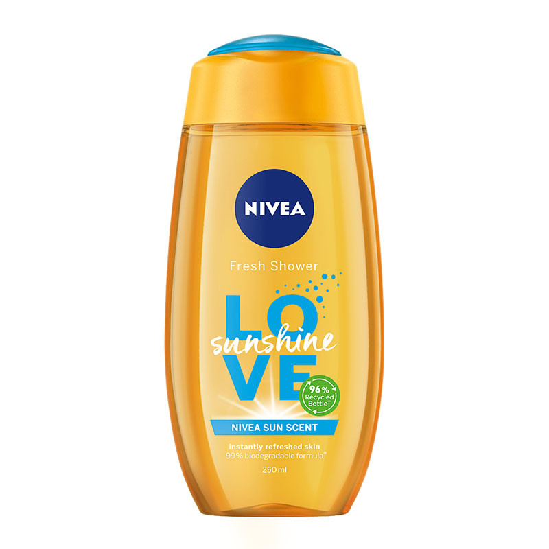 ژل شستشو بدن نیوآ مدل Love Sunshine حجم 250 میلی لیتر