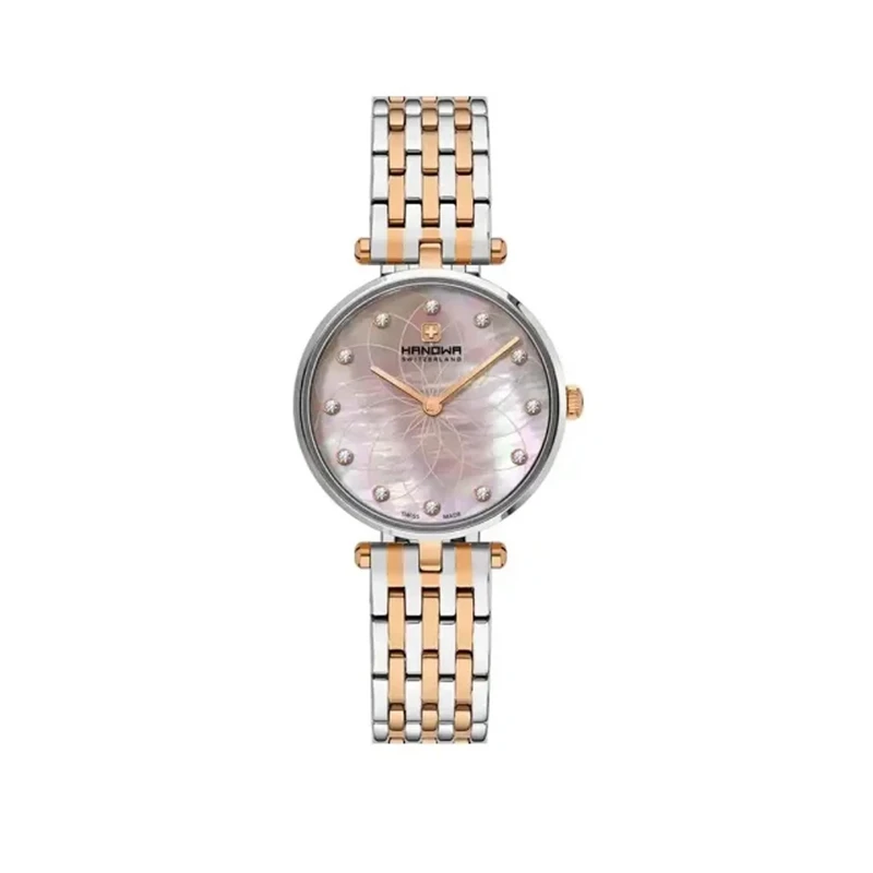 ساعت مچی عقربه‌ای کوارتز زنانه هانوا مدل HAWLG0001360