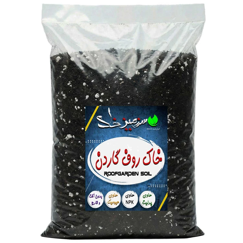 خاک روف گاردن سرزمین خاک مدل 10LTR وزن 5 کیلوگرم