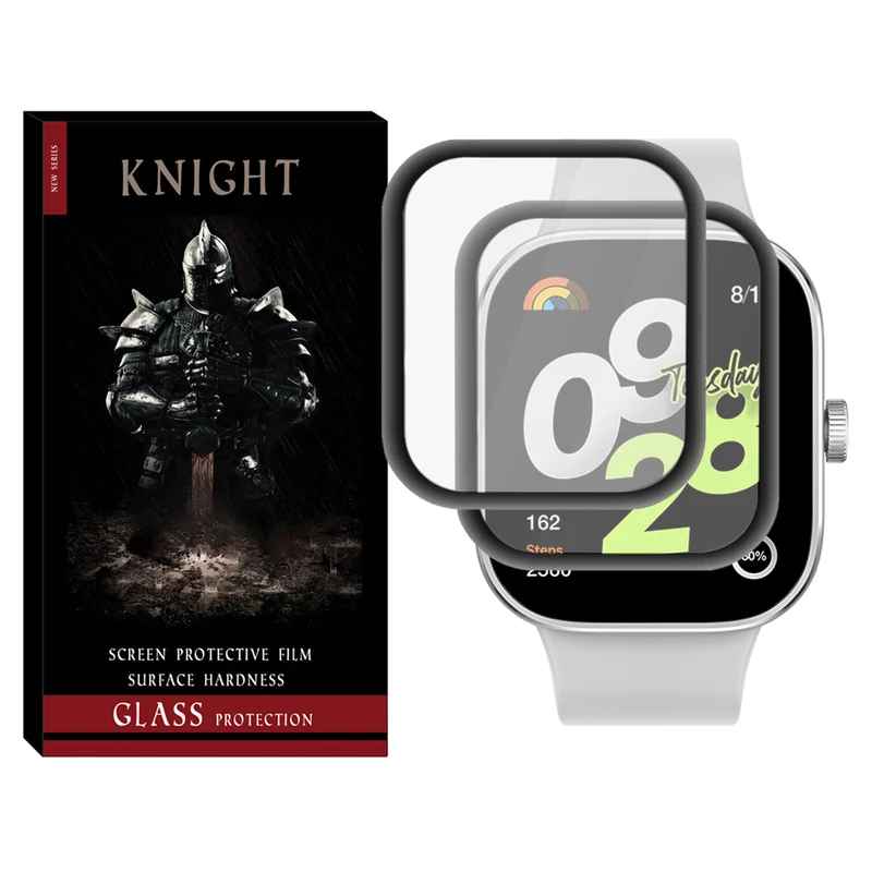 محافظ صفحه نمایش نایت مدل Pmma-KT مناسب برای ساعت هوشمند شیائومی Redmi Watch 4 بسته دو عددی