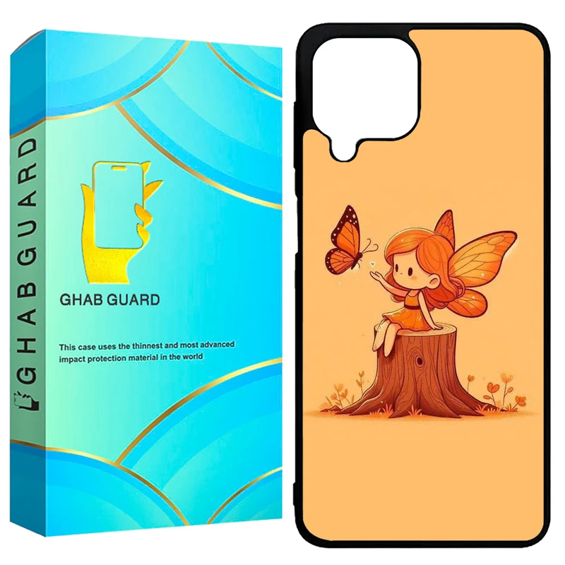 کاور قاب گارد طرح پروانه مدل GCHPA224 مناسب برای گوشی موبایل سامسونگ Galaxy A22 4G / M22 4G / M32 4G