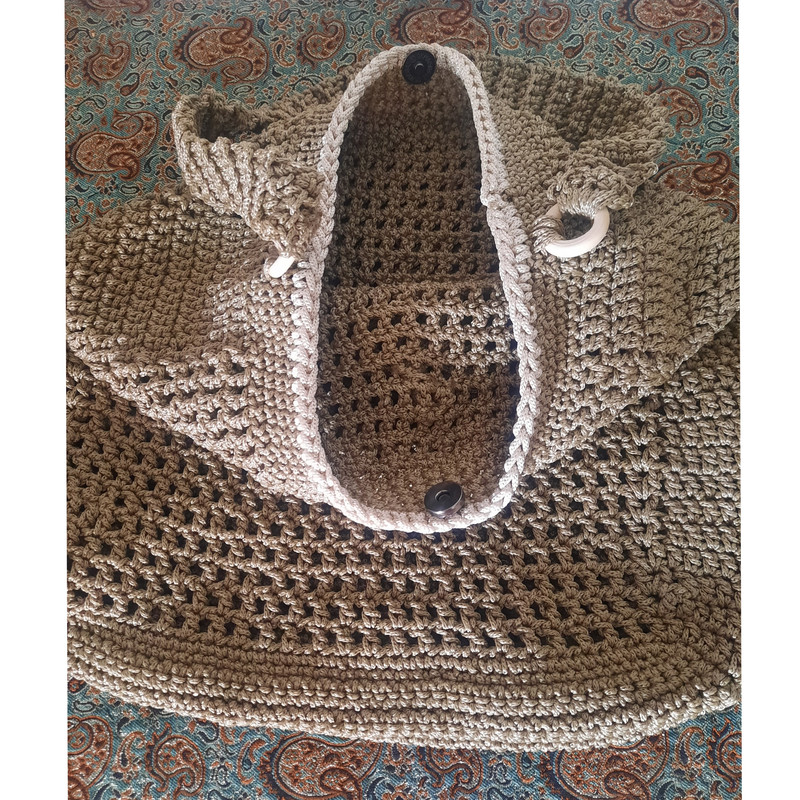 کیف بافتنی مدل قیطون کد56