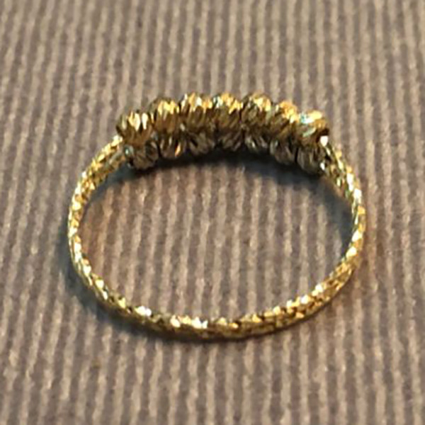 انگشتر طلا 18 عیار زنانه دوست خوب مدل dk272