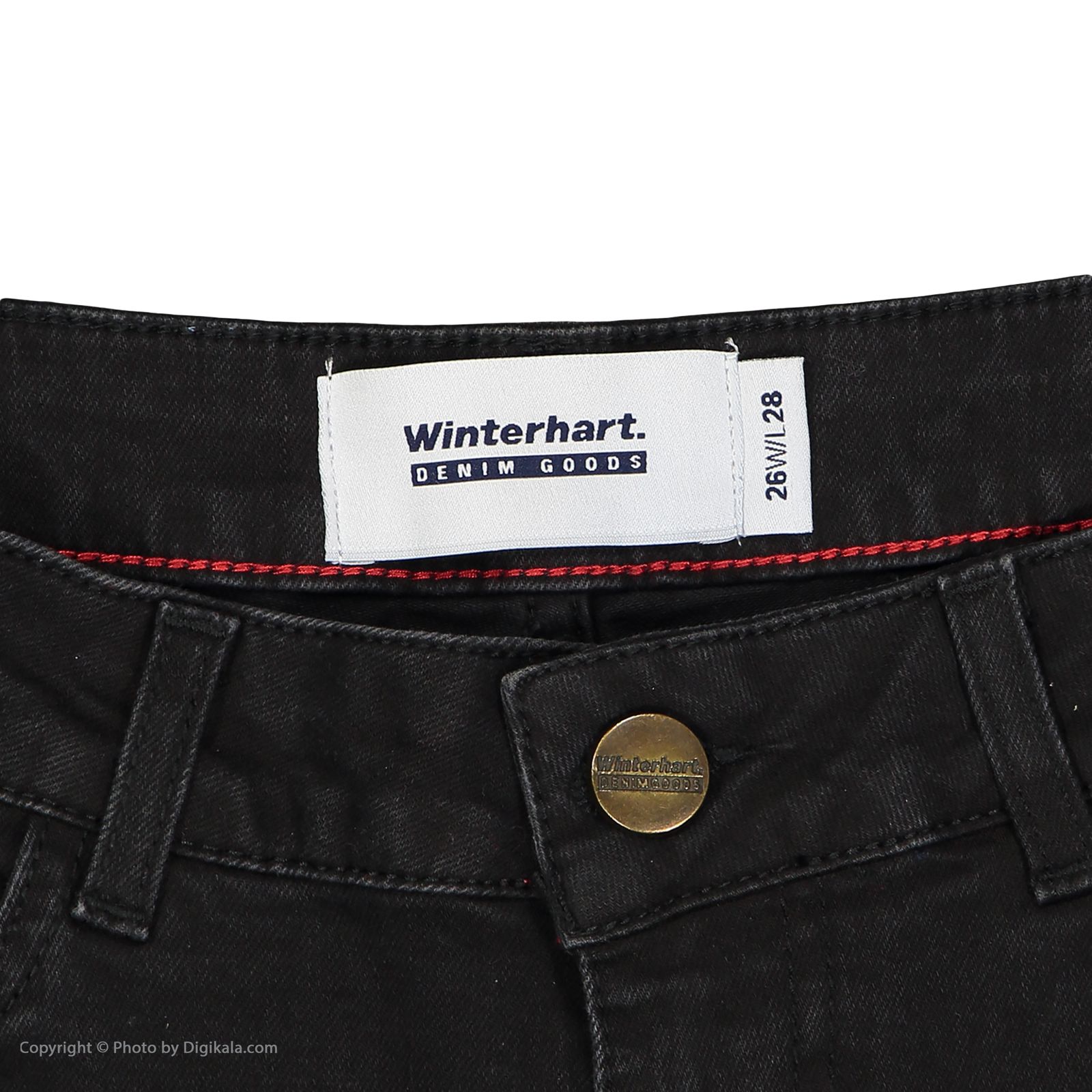 شلوار جین زنانه وینترهارت مدل W2045003DM-NEAR BLACK -  - 5