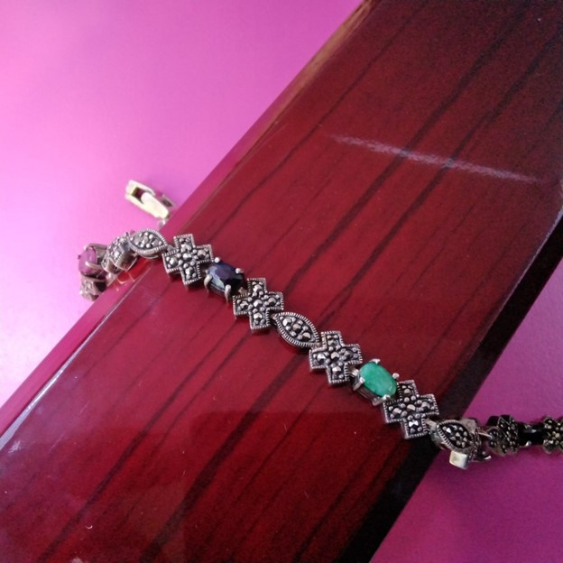 دستبند نقره زنانه مدل glsr-2132