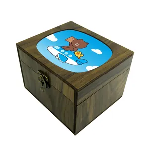جعبه هدیه طرح خرس و هواپیما کد 0759356