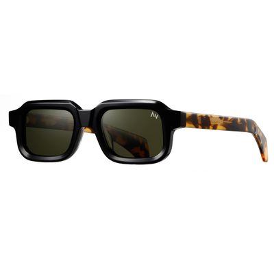 عینک آفتابی مربعی آلبرت وگ مدل S32132C2 Acetate Avantgarde Visionary