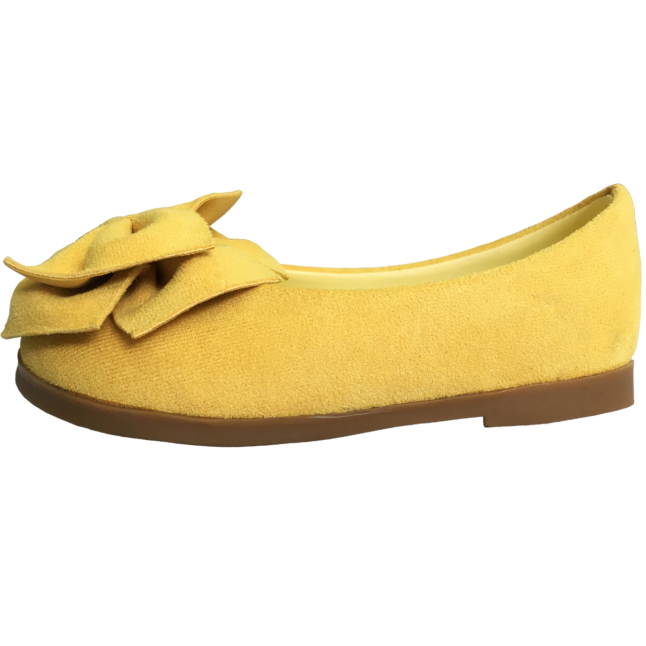 کفش دخترانه کد 0161 رنگ زرد