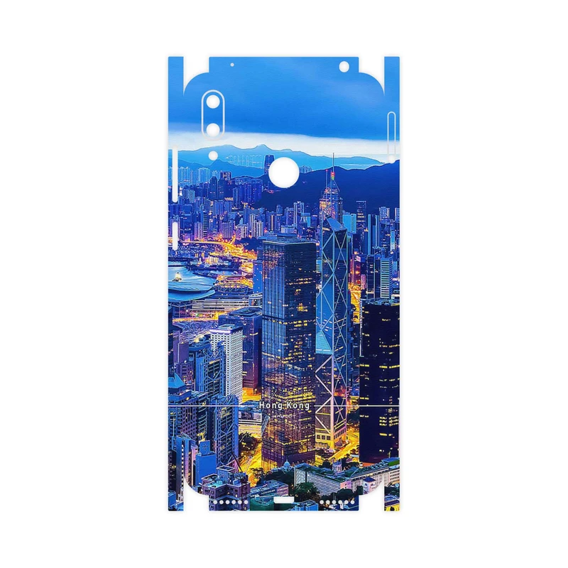 برچسب پوششی ماهوت مدل Hong Kong City-FullSkin مناسب برای گوشی موبایل هوآوی Y7 Prime 2019