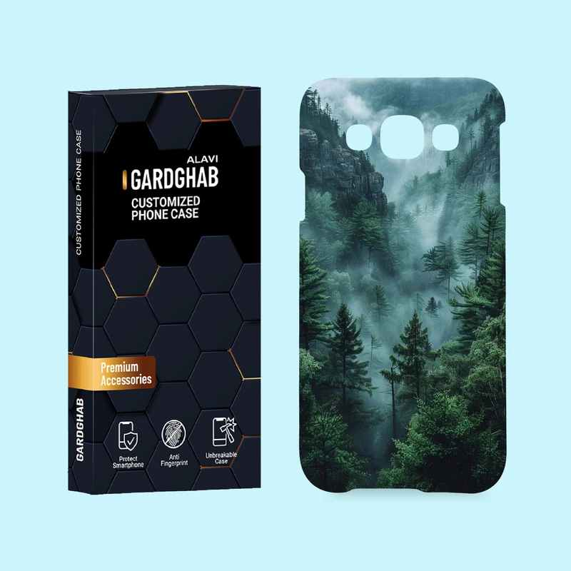 کاور گارد قاب علوی مدل منظره و طبیعت مناسب برای گوشی موبایل سامسونگ Galaxy E5 2015