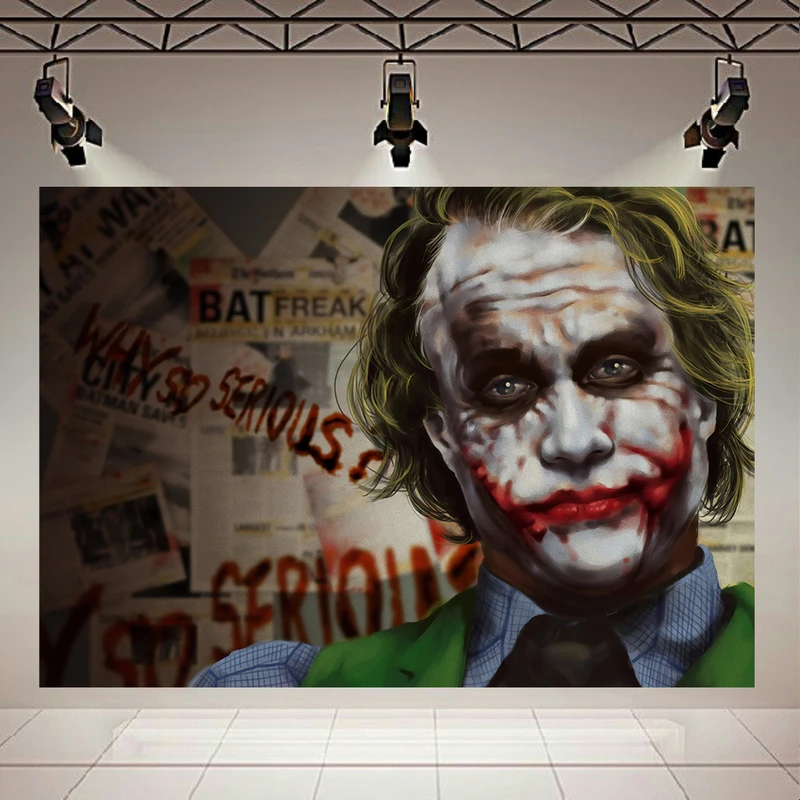 تابلو شاسی طرح جوکر مدل Why so Serious کد AR611