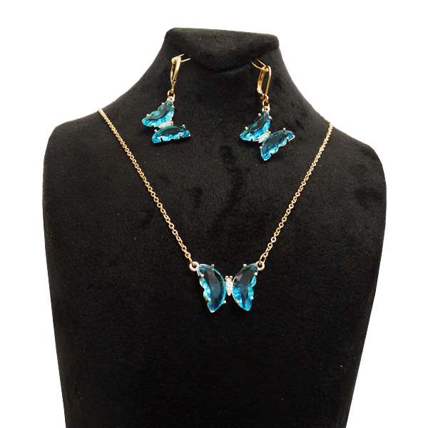 نیم ست دخترانه مدل رزگل پروانه رویایی SGR 5