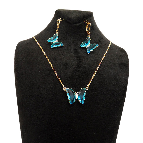 نیم ست دخترانه مدل رزگل پروانه رویایی SGR 5