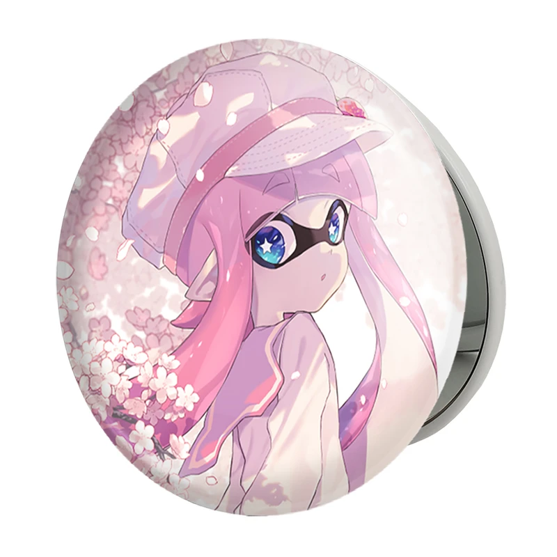 آینه جیبی خندالو طرح بازی اسپلاتون (Splatoon) مدل تاشو کد 33335