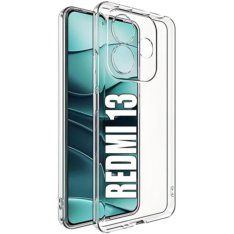 کاور مسیر مدل Clear Jelly مناسب برای گوشی موبایل شیائومی Redmi 13 4G
