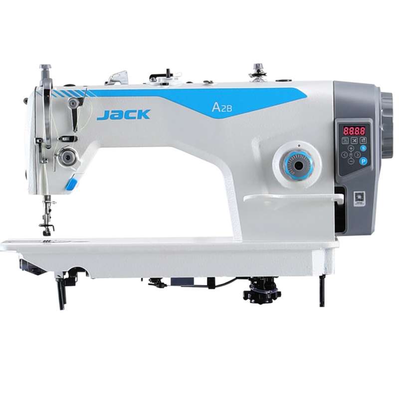 چرخ خیاطی صنعتی راسته دوز جک مدل A2B به همراه میز و پایه