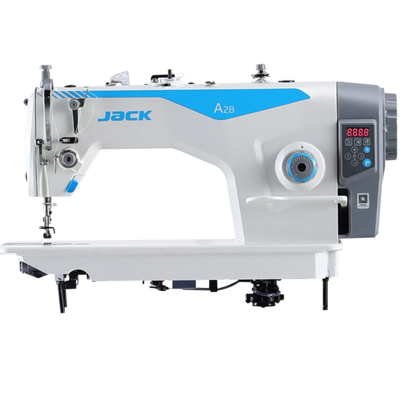 چرخ خیاطی صنعتی راسته دوز جک مدل A2B به همراه میز و پایه