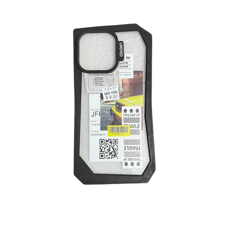 کاور Lindved کد Taxi_T33 مناسب برای گوشی موبایل اپل iPhone 12 Pro Max