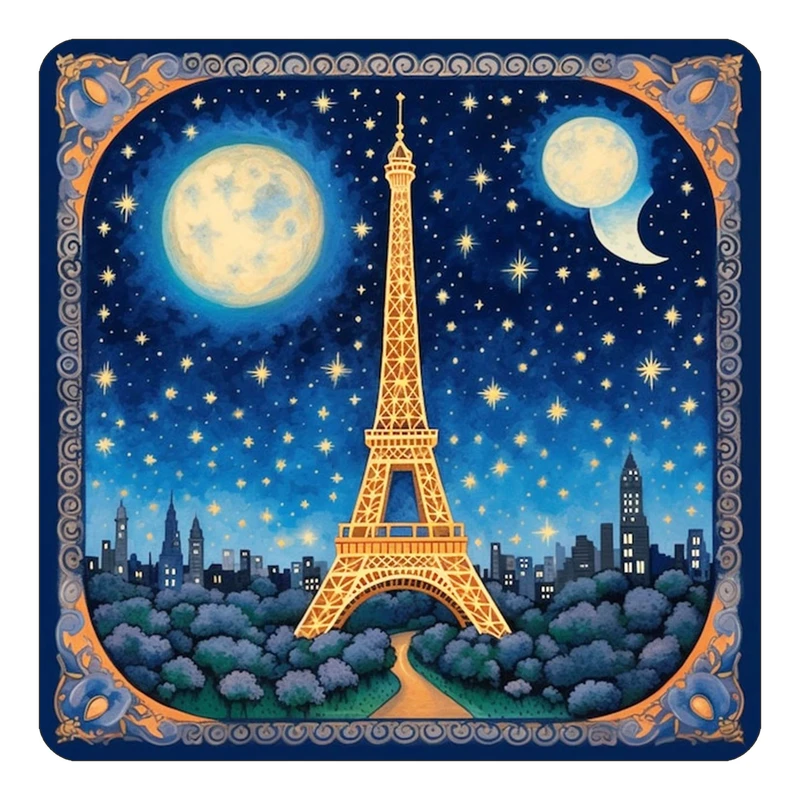 مگنت کاکتی طرح پاریس Paris مدل mp59125