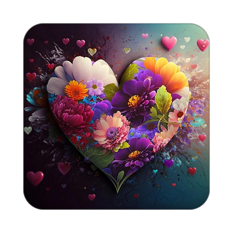 زیر لیوانی کاکتی مدل عاشقانه کد mp11262