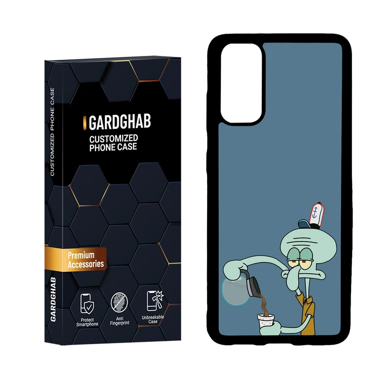 کاور گارد قاب مدل دور ژله ای فانتزی مناسب برای گوشی موبایل سامسونگ Galaxy S20