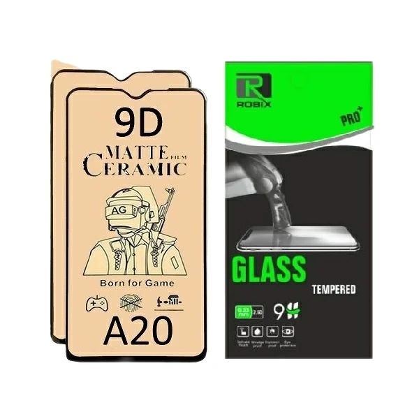 محافظ صفحه نمایش مات روبیکس مدل CR-A20 مناسب برای گوشی موبایل سامسونگ Galaxy A20 بسته دو عددی