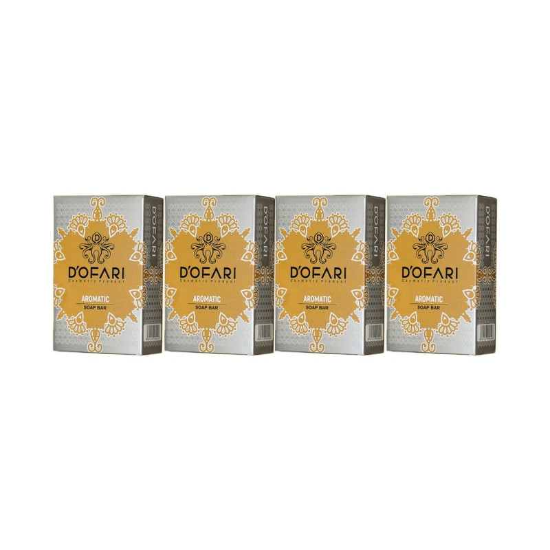 صابون شستشو دوفاری مدل آروماتیک وزن 95 گرم مجموعه 4 عددی