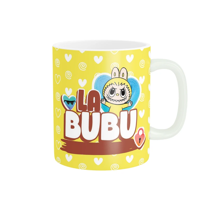 ماگ پاد آفرین مدل عروسک لبوبو کد DKC1229