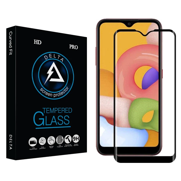 محافظ صفحه نمایش سرامیکی مات دلتا مدل PRO مناسب برای گوشی موبایل سامسونگ Galaxy A01