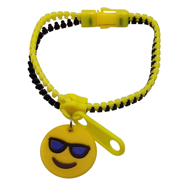 دستبند دخترانه طرح زیپ کد RKH_931