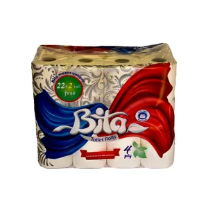 دستمال توالت بی تا کد 215 p-p بسته 24 عددی