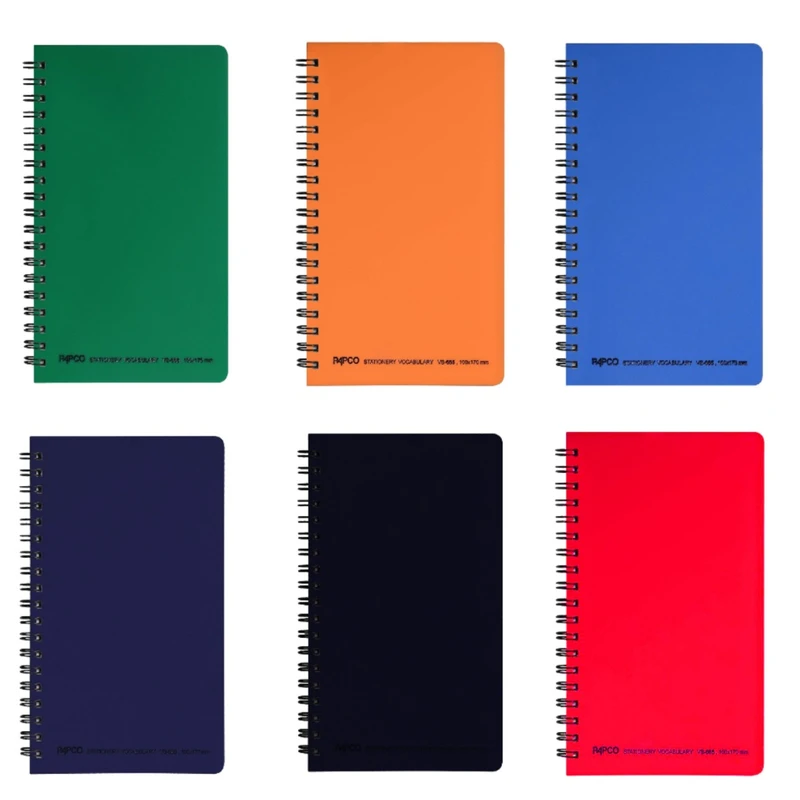 دفتر یادداشت ۸۰ برگ پاپکو مدل ۶۶۴ بسته ۶ عددی