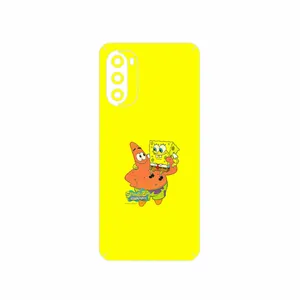 MAHOOT SpongeBob SquarePants Cover Sticker for Motorola Moto G52