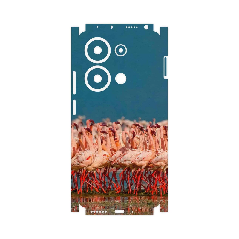 برچسب پوششی ماهوت مدل Flamingo-FullSkin مناسب برای گوشی موبایل شیائومی Redmi Note 13 Pro 4G