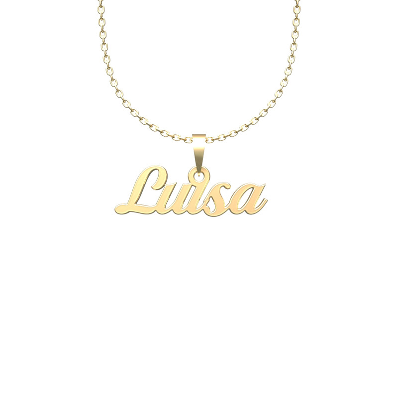 گردنبند طلا 18 عیار زنانه مدوپد مدل Luisa
