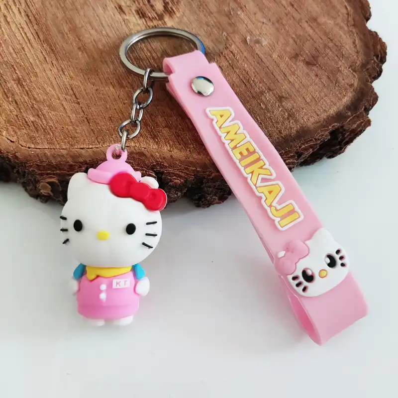 جاکلیدی مدل سیلیکونی طرح گربه کیتی کد DB20