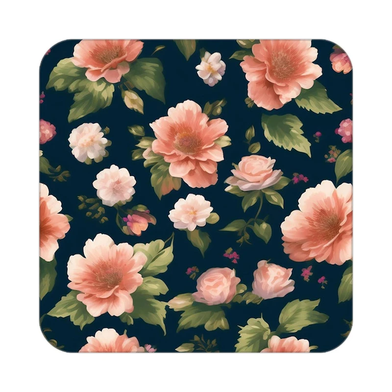 زیر لیوانی کاکتی طرح گل مدل mp19498