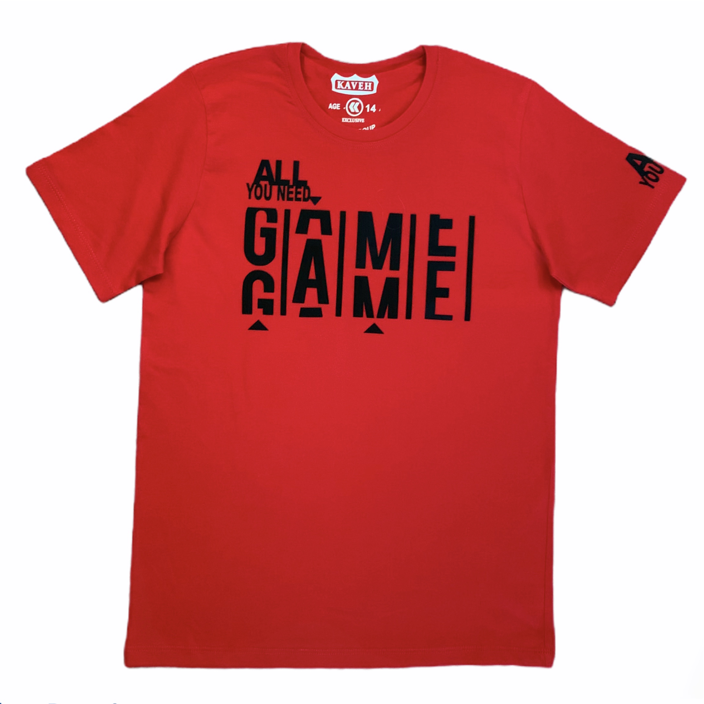 تی شرت پسرانه طرح GAME کد 279