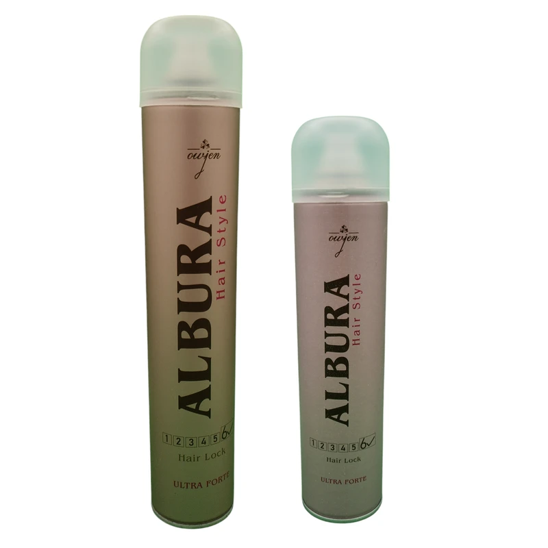 اسپری چسب مو آلبورا مدل Ultra Forte حجم 250 میلی لیتر به همراه اسپری چسب مو آلبورا مدل Ultra Forte حجم 400 میلی لیتر