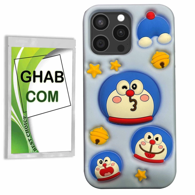 کاور قاب کام مدل Doraemon مناسب برای گوشی موبایل اپل iPhone 13 Pro Max / iPhone 12 Pro Max